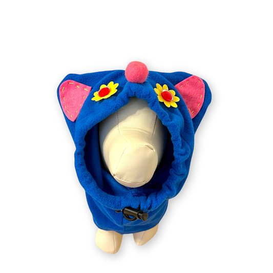 "Clawdia Kitty" Fleece Hood by Weener Hoodz